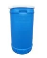 Baril bleu refermable en polyéthylène haute densité