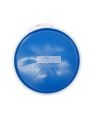 Resealable blue barrel in high-density polyethylene