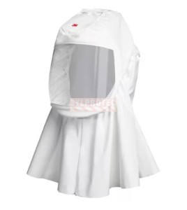 Cagoule Versaflo 3M S-533 à durabilité prolongée avec coiffe intégrée
