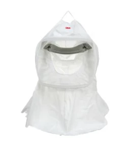 Cagoule Versaflo 3M S-533 à durabilité prolongée avec coiffe intégrée