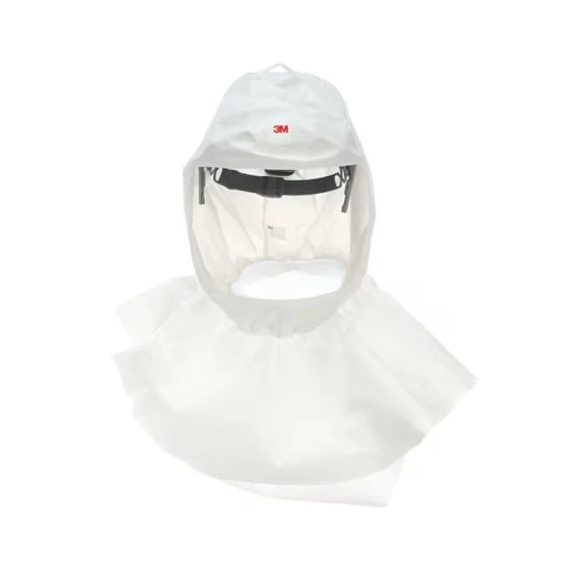 Ensemble cagoule pour peintres Versaflo 3M avec bavette interne et coiffe superieure, S-757