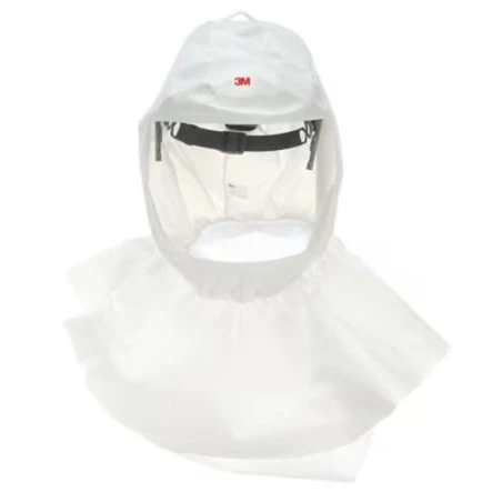 Ensemble cagoule pour peintres Versaflo 3M avec bavette interne et coiffe superieure, S-757