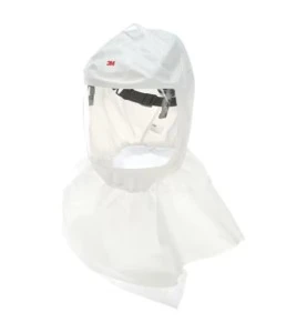 Ensemble cagoule pour peintres Versaflo 3M avec bavette interne et coiffe superieure, S-757