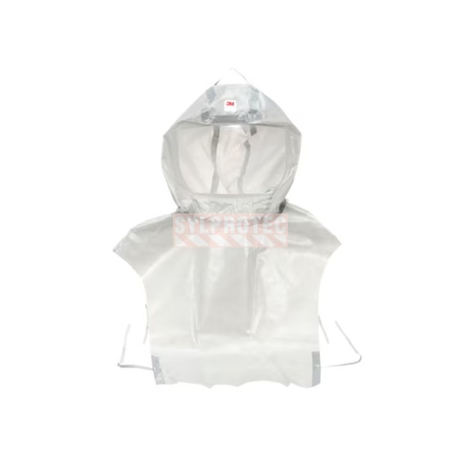 3M Versaflo Replacement Hood with Sealed Seams and Inner Shroud, S-807, Bag of 5