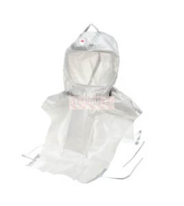 Cagoule de rechange Versaflo 3M a coutures etanches avec bavette interne, S-807, sac de 5