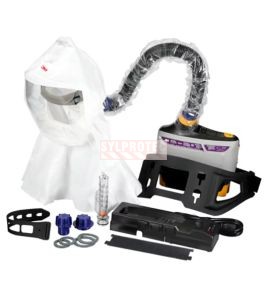 3M Versaflo TR-800-ECK Easy Clean PAPR Assembly with S-433L Hood for Industrial Use