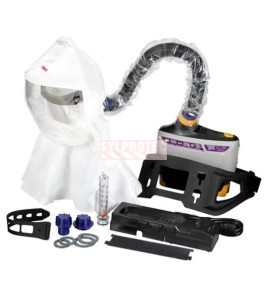 3M Versaflo TR-800-ECK Easy Clean PAPR Assembly with S-433L Hood for Industrial Use