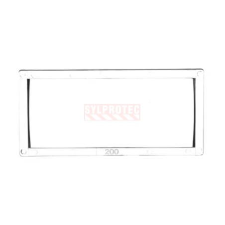 Plaque de grossissement Speedglas 3M 06-0500-57, grossissement 2,0x, pour masques de soudage 9100