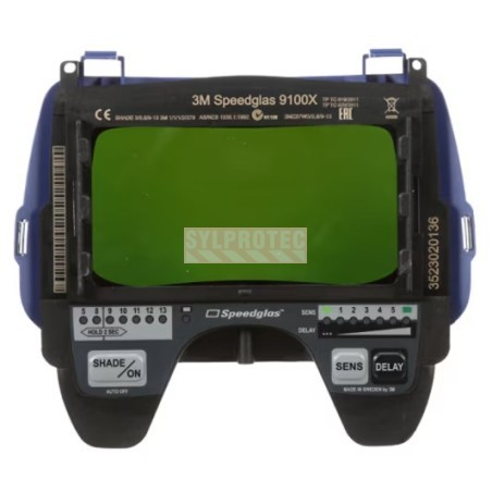 3M Speedglas Auto-Darkening Filter 9100X, Shades 5 and 8-13