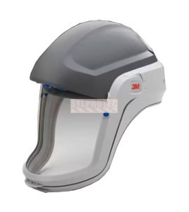 3M Versaflo M-401 Facepiece Without Visor or Hood, Gray