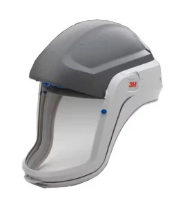 3M Versaflo M-401 Facepiece Without Visor or Hood, Gray
