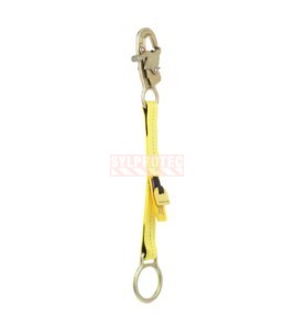 3M DBI-SALA D-Ring Extension, 1231117C, Yellow, 45 cm