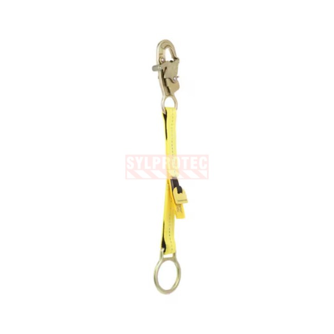3M DBI-SALA D-Ring Extension, 1231117C, Yellow, 45 cm