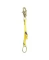 3M DBI-SALA D-Ring Extension, 1231117C, Yellow, 45 cm