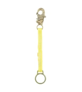 3M DBI-SALA D-Ring Extension, 1231117C, Yellow, 45 cm
