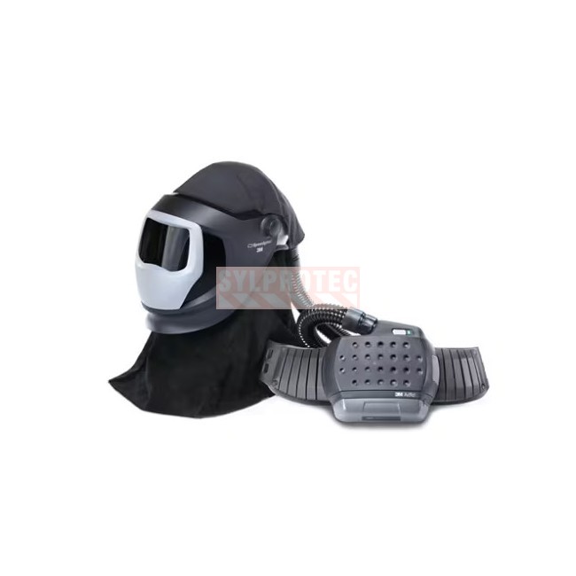3M Adflo PAPR and Versaflo M-Series Helmet with Speedglas Welding Shield, 38-1101-00SW, without ADF