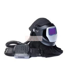 Appareil Adflo 3M et masque Versaflo Série M avec écran Speedglas FLP 9100XXi, pile Li-ion