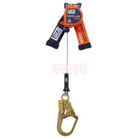 Nano-Lok DBI-SALA 8 ft Self-Retracting Lifeline Cable Leading Edge Quick Connector