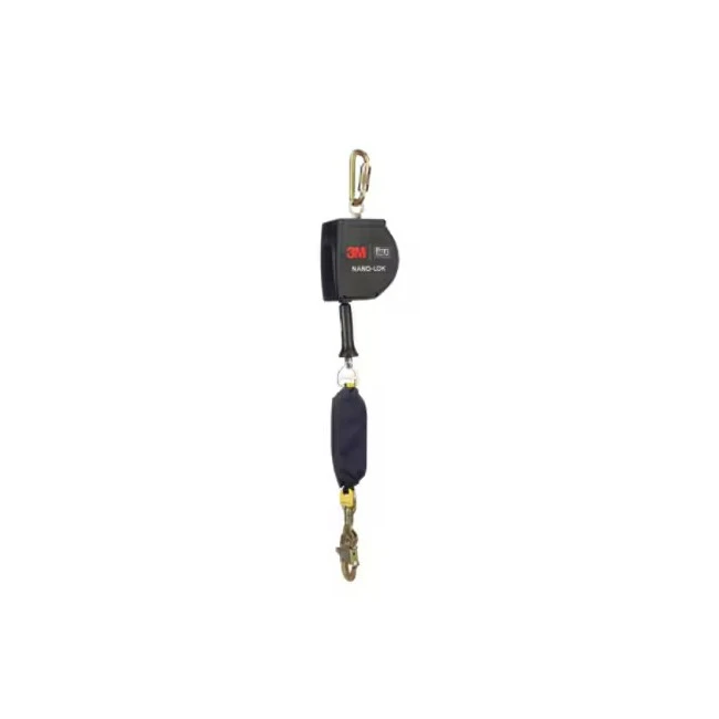 Ligne de vie autorétractable longue Nano-Lok DBI-SALA 15 pi câble galvanisé Extended Length