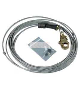 Assemblage câble galvanisé Sealed-Blok DBI-SALA 3M avec crochet version longue