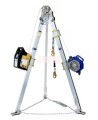DBI-SALA 3M 7 ft aluminum tripod, winch and 3-way SRL, stainless cable
