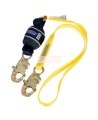 DBI-SALA 3M EZ-Stop Force2 web shock-absorbing lanyard, close-up of absorber