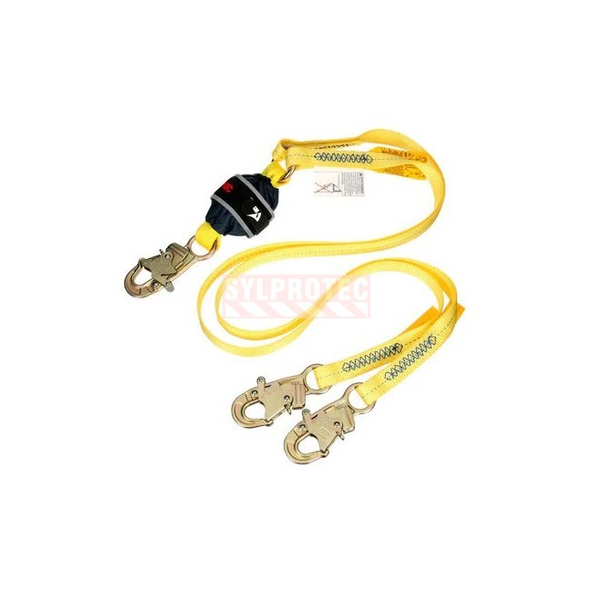 Longe double en Y amortisseur de choc en sangle DBI-SALA 3M