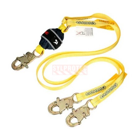 Longe double en Y amortisseur de choc en sangle DBI-SALA 3M