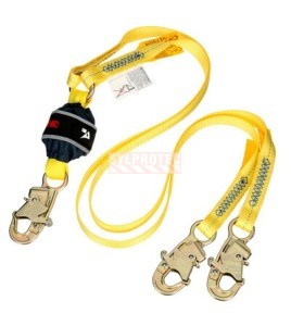 Longe double en Y amortisseur de choc en sangle DBI-SALA 3M