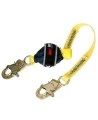 DBI-SALA 3M web shock-absorbing lanyard, small snap hook, overview