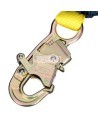 DBI-SALA 3M web shock-absorbing lanyard, side view of snap hooks
