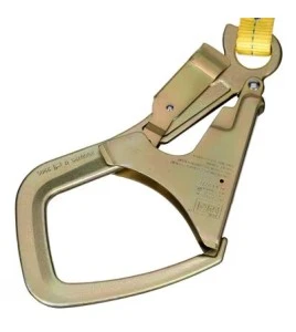 Shock Absorbing Web Lanyard DBI-SALA 3M 4 ft Single Leg Rebar Hook 1246571C