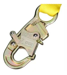 Shock Absorbing Web Lanyard DBI-SALA 3M 4 ft Single Leg Rebar Hook 1246571C