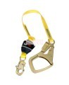 DBI-SALA 3M web shock-absorbing lanyard, overview of both hooks