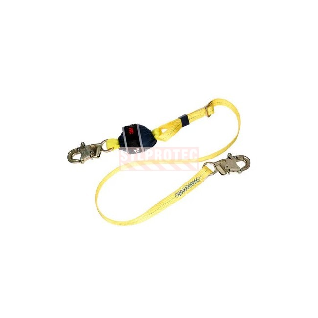 Longe amortisseur de choc réglable en sangle DBI-SALA 3M 6 pi simple petit crochet 1246582C