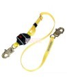 Adjustable Shock Absorbing Web Lanyard DBI-SALA 3M 6 ft Single Leg Snap Hook 1246582C