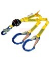 Longe double en Y amortisseur de choc en sangle extensible DBI-SALA 3M 4 pi 1246587C