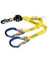 Longe double en Y amortisseur de choc en sangle extensible DBI-SALA 3M 4 pi 1246587C