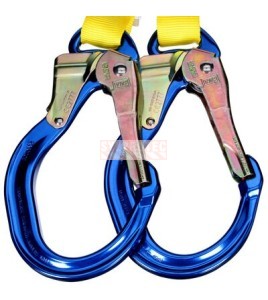 Longe double en Y amortisseur de choc en sangle extensible DBI-SALA 3M 4 pi 1246587C