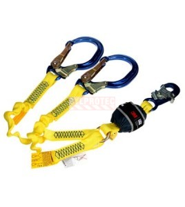 Double-leg Y shock-absorbing stretch web lanyard DBI-SALA 3M 4 ft 1246587C