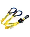 Longe double en Y amortisseur de choc en sangle extensible DBI-SALA 3M 4 pi 1246587C