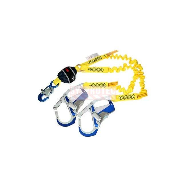Double-leg Y shock-absorbing stretch web lanyard DBI-SALA 3M 6 ft 1246591C