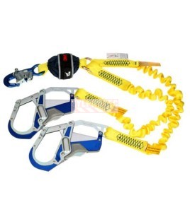 Longe double en Y amortisseur de choc en sangle extensible DBI-SALA 3M 6 pi 1246591C