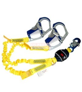 Longe double en Y amortisseur de choc en sangle extensible DBI-SALA 3M 6 pi 1246591C