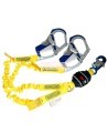 Double-leg Y shock-absorbing stretch web lanyard DBI-SALA 3M 6 ft 1246591C
