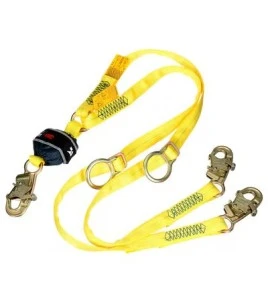 Longe double en Y amortisseur de choc a nœud coulant en sangle DBI-SALA 3M 6 pi 1246595C