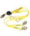 Longe double en Y amortisseur de choc a nœud coulant en sangle DBI-SALA 3M 6 pi 1246595C