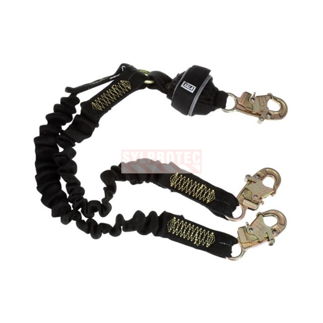 Longe double amortisseur de choc résistante aux arcs électriques DBI-SALA 3M 6 pi 1246528C