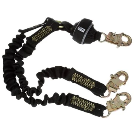 Longe double amortisseur de choc résistante aux arcs électriques DBI-SALA 3M 6 pi 1246528C
