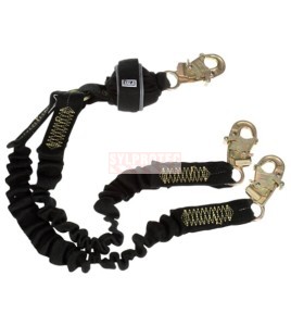 Longe double amortisseur de choc résistante aux arcs électriques DBI-SALA 3M 6 pi 1246528C